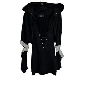 AKIRA Black Sweater Dress (S)